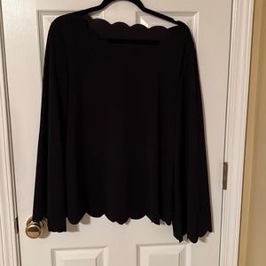 Long sleeve blouse